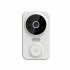 Wifi Smart Video Doorbell Camera Two way Intercom Infrared Night Vision Remote Control Home Security System White