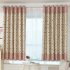 Window Curtain with Simple  Printing Balcony Living Room Bedroom Shading Drapes As shown 1 5m wide x 2m high punch