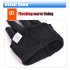 Windproof Sports Gloves Zippered Touch Screen Gloves Snowboard Skiing Climbing Cycling black XL
