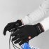 Windproof Winter Cycling Gloves Reflective Design Full Finger Breathable Biking Gloves Plush Lined Cold Weather Water Resistant Windproof Warm Anti Slip For Run
