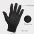 Windproof Winter Cycling Gloves Reflective Design Full Finger Breathable Biking Gloves Plush Lined Cold Weather Water Resistant Windproof Warm Anti Slip For Run