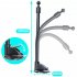 Windshield Car Phone Mount Holder Flexible Hose Extension Dashboard Suction Cup Bracket Auto Supplies A192 x35 black