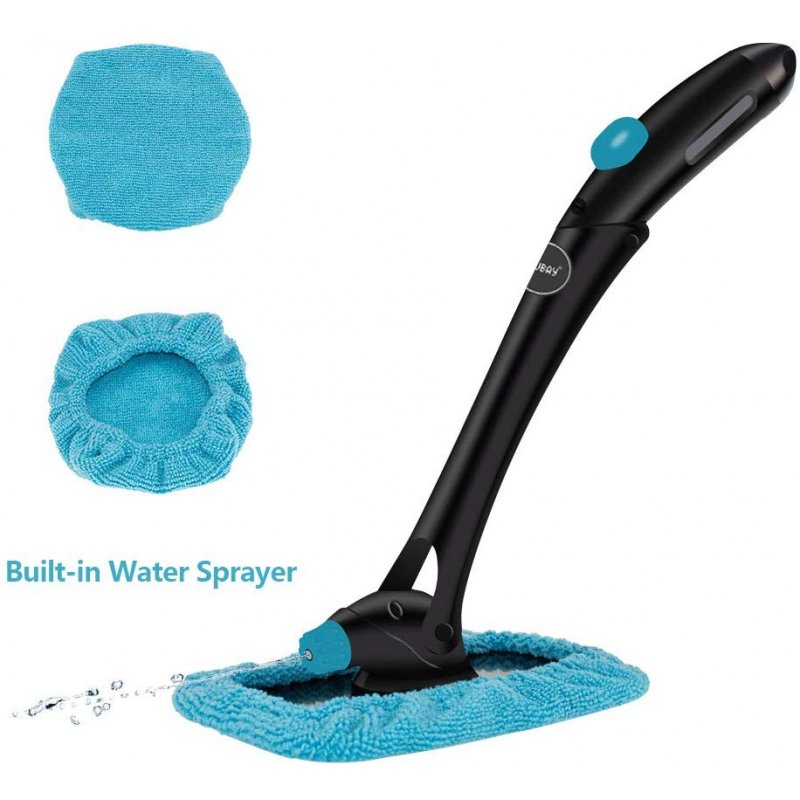 Car Windshield Cleaner Brush Kit Car Inside Window Cleaning Wash Tool  Microfiber Wand with Handle Auto