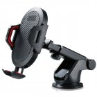 Windshield Gravity Sucker Car Phone Holder for iPhone X Holder Car Mobile Support <span style='color:#F7840C'>Smartphone</span> Stand red