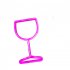 Wine Glass Neon Signs  USB Or Battery Powered LED Goblet Neon Light  KTV Bar Festival Atmosphere Lamp  Bedroom Wall Decoration  Wedding Supplies Birthday Gifts 