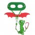 Wings Shape Pet Harness Leash Rope for Reptile Lizard Christmas Prop Three sizes Christmas Special Version