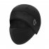 Winter Cycling Hat with Face Cover Warm Breathable Windproof Headwear Double sided Polar Fleece Hat Pullover Cap Black