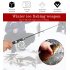 Winter Fishing Rod Combination Ice Fishing Rod with Metal Fishing Reel Outdoor Portable Spinning Casting Fishing Reel Tackle Set with guide ring