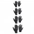 Winter Gloves For Men Women Full Palm Anti Slip Warm Touchscreen Full Finger Work Gloves For Cycling Hiking Running Skiing XL