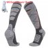 Winter Heated Socks For Men Women  Electric 3 Modes Adjustable Heated Socks  Battery Heated Socks For Skiing Cycling Camping Skating Fishing Hiking grey 4000 mA