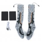 Winter Heated Socks For Men Women, Electric 3 Modes Adjustable Heated Socks, Battery Heated Socks