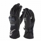 Winter Motorcycle Waterproof Gloves Warm Riding Gloves Full Finger Motocross Glove Long Gloves for Motorcycle black M