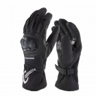 Winter Motorcycle Waterproof Gloves Warm Riding Gloves Full Finger Motocross Glove Long Gloves for Motorcycle black_XL