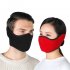 Winter Outdoor Ski Mask Cycling Warm Riding Mask Headgear Windproof Mask Ear Mask Red Free size