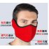 Winter Outdoor Ski Mask Cycling Warm Riding Mask Headgear Windproof Mask Ear Mask Wine red Free size