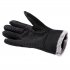 Winter Riding Gloves for Men Touch Screen Warm Windprood Thicken Simier Cotton Gloves black L