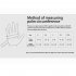 Winter Ski Cycling Gloves For Men Women Full Finger Waterproof Fleece Lined Thickened Warm Touch screen Zipper Gloves DB03 linen grey S