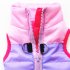 Winter Soft Warm Clothing Pet Jacket Vest Cotton Padded Clothes with Traction Buckle