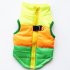 Winter Soft Warm Clothing Pet Jacket Vest Cotton Padded Clothes with Traction Buckle