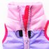 Winter Soft Warm Clothing Pet Jacket Vest Cotton Padded Clothes with Traction Buckle