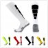 Winter Sports Long Socks Thermal Ski Snowboard Stretch Sleeve Skiing Hiking Sports Socks Red and white One size