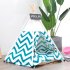 Winter Stripes Printing Pet Nest Dogs Bed Chinchillas Tent