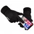 Winter Suede Warm Gloves For Men Women Thermal Thickened Full Finger Gloves For Outdoor Sports Cycling Men navy blue One size