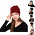 Winter USB Heated Hat Knitted Acrylic Fibres Hats Neck Warmer For Winter Warm Soft Rechargeable Winter Hats Outdoor Sports Heated Cap For Women Men Grown ups Kh