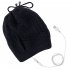 Winter USB Heated Hat Knitted Acrylic Fibres Hats Neck Warmer For Winter Warm Soft Rechargeable Winter Hats Outdoor Sports Heated Cap For Women Men Grown ups Kh