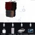 Winter USB Heated Hat Knitted Acrylic Fibres Hats Neck Warmer For Winter Warm Soft Rechargeable Winter Hats Outdoor Sports Heated Cap For Women Men Grown ups Kh