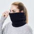Winter USB Heated Hat Knitted Acrylic Fibres Hats Neck Warmer For Winter Warm Soft Rechargeable Winter Hats Outdoor Sports Heated Cap For Women Men Grown ups Kh