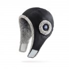 Winter Warm Bomber Hats Outdoor Windproof Waterproof Ear Protective Skiing Riding Soft Earflap Cap Black