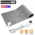 Winter Warm Electric Heating Pad Physiotherapy Heating Blanket Pain Relief EU Plug 76x40cm Silver Grey