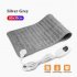 Winter Warm Electric Heating Pad Physiotherapy Heating Blanket Pain Relief EU Plug 40x30cm Silver Grey