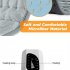 Winter Warm Electric Heating Pad Physiotherapy Heating Blanket Pain Relief EU Plug 40x30cm Dark Grey