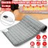 Winter Warm Electric Heating Pad Physiotherapy Heating Blanket Pain Relief EU Plug 60x30cm Silver Grey