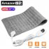 Winter Warm Electric Heating Pad Physiotherapy Heating Blanket Pain Relief EU Plug 76x40cm Dark Grey