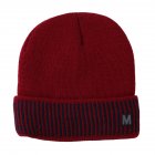 Winter Warm Wool Cap Fashion Simple Men Knitted Hat