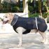 Winter Waterproof Outdoor Pet Dog Jacket Reflective Thicken Warm Coat Dog Clothes blue XXL