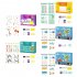 Wipe Clean Workbook Alphabet Numbers Preschoolers Handwriting Workbooks Kids Reusable Handwriting Workbooks For Preschools Advanced