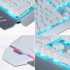 Wire Control Game Keyboard Mouse Combo Backlit Gaming Keyboard Ergonomic 3200 Dpi Optical Mouse Black Suit