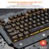 Wire Control Game Keyboard Mouse Combo Backlit Gaming Keyboard Ergonomic 3200 Dpi Optical Mouse Black Suit
