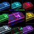 Wire Control Game Keyboard Mouse Combo Backlit Gaming Keyboard Ergonomic 3200 Dpi Optical Mouse Black Suit