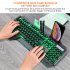 Wire Control Game Keyboard Mouse Combo Backlit Gaming Keyboard Ergonomic 3200 Dpi Optical Mouse Black Suit