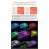 Wire Control Game Keyboard Mouse Combo Backlit Gaming Keyboard Ergonomic 3200 Dpi Optical Mouse Black Suit