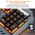 Wire Control Game Keyboard Mouse Combo Backlit Gaming Keyboard Ergonomic 3200 Dpi Optical Mouse Black Suit