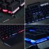 Wire Control Game Keyboard Mouse Combo Backlit Gaming Keyboard Ergonomic 3200 Dpi Optical Mouse Black Suit