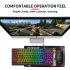 Wire Control Gaming Keyboard Y200 RGB Colorful Backlight 87 key Usb Keyboard For Laptop Desktop Pc Computer black