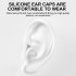 Wire control Headphones Bass In ear Sport Music Gaming Headset Earbuds Compatible For Iphone Oppo Xiaomi Vivo Universal black