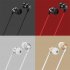 Wire controlled Headphones With Microphone Ergonomic In ear Hi Fi Music Sports Earbuds Gaming Headset black red